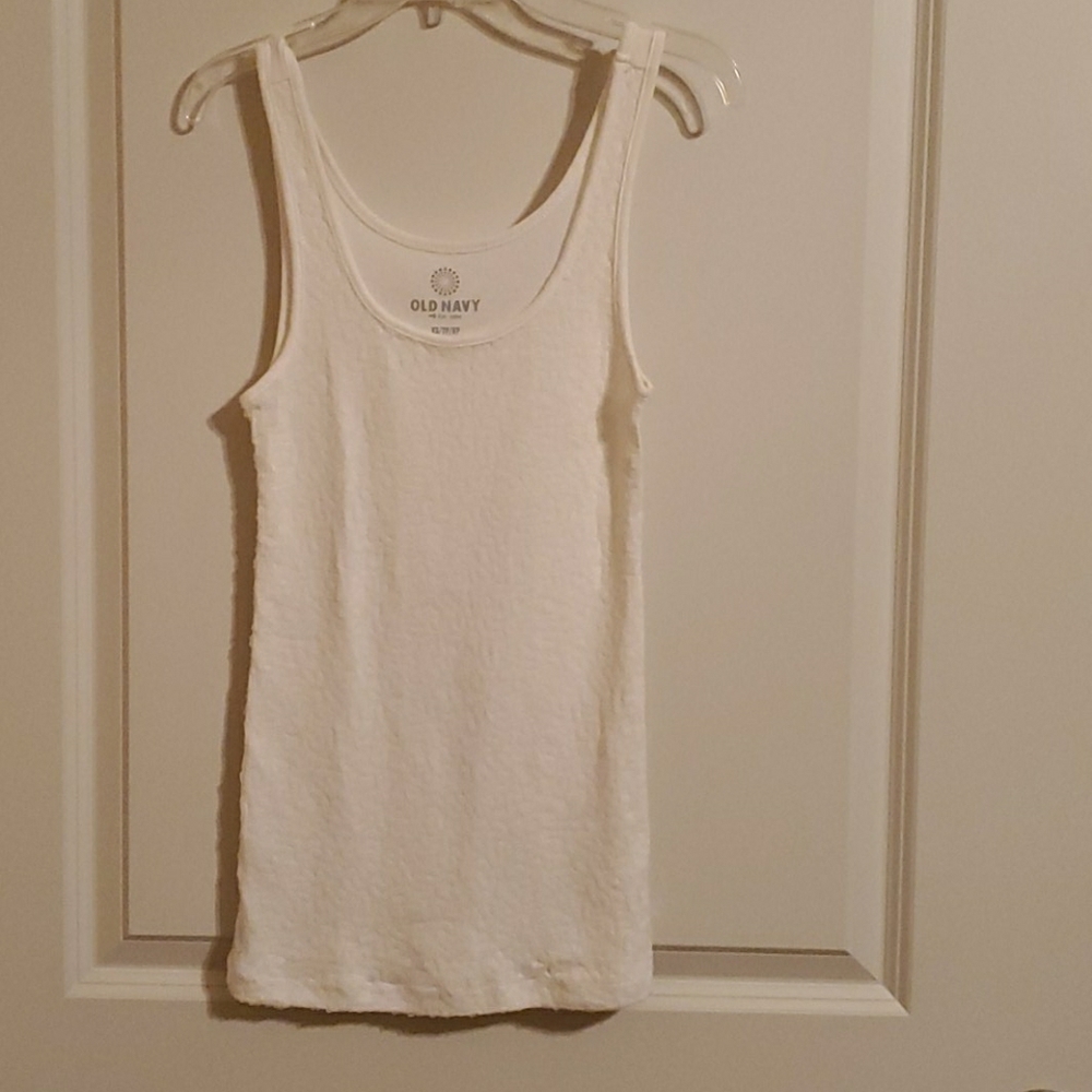 Sequined tank top